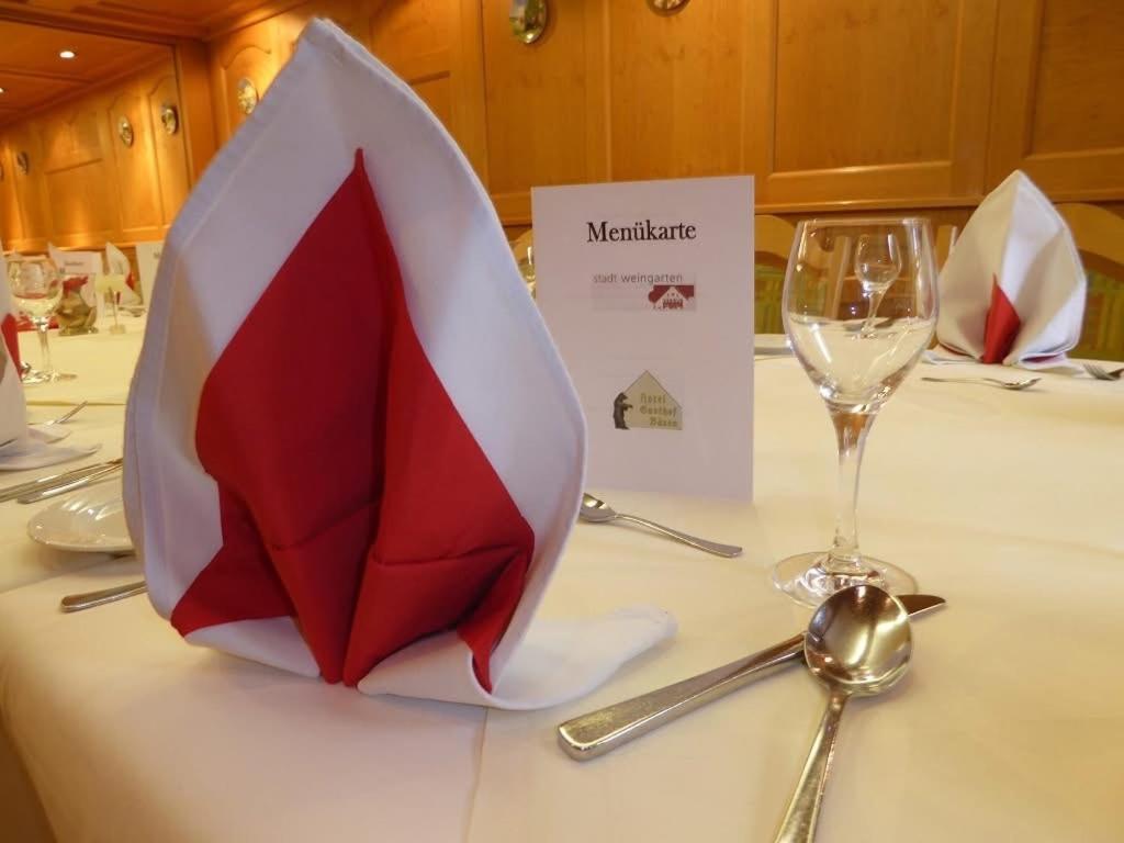 Hotel Gasthof Baeren 바인가르텐 외부 사진